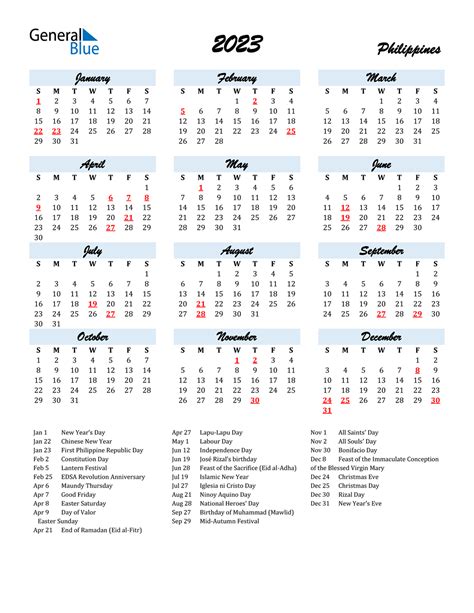 may 2023 calendar with holidays philippines